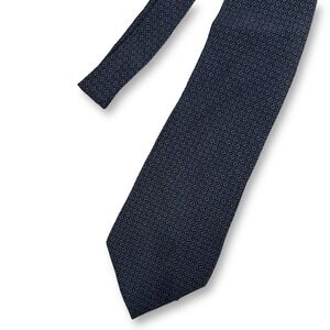 Fendi Necktie Silk Geometric Pattern Designer‎ Italian Made Men's